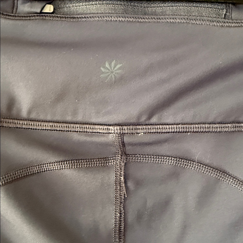 Athleta Navy Blue Accelerate 7/8 Tight small - Picture 4 of 6